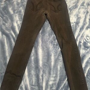Hollister Black High Rise Super Skinny Jeans